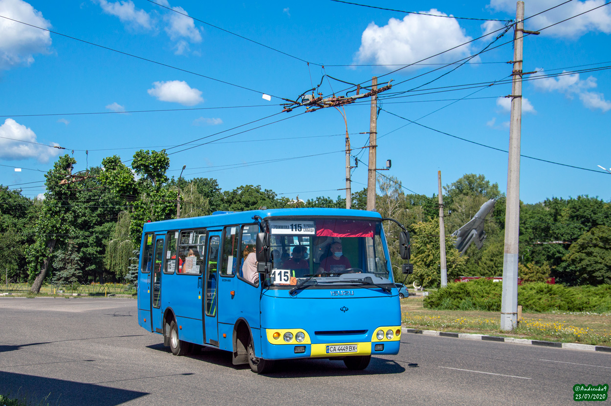 Черкасская область, Богдан А09202 (ЛуАЗ) № CA 4449 BX