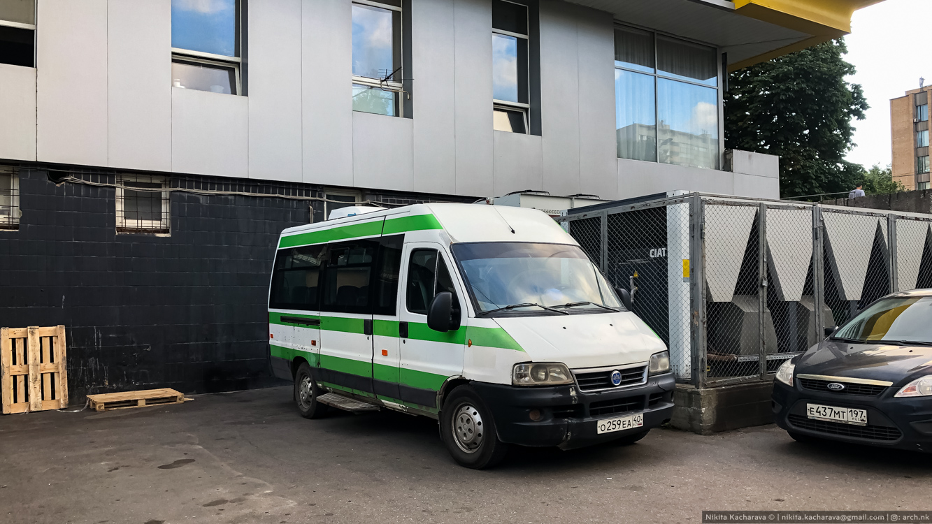 Калужская область, FIAT Ducato 244 CSMMC-RLL, -RTL № О 259 ЕА 40