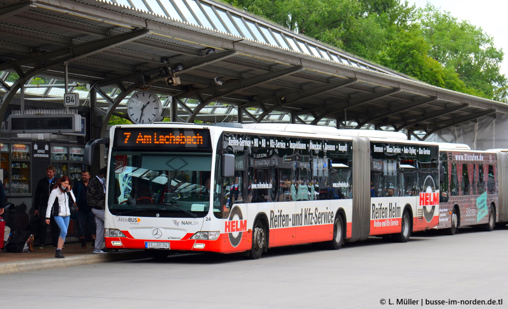 Schleswig-Holstein, Mercedes-Benz O530G Citaro facelift G Nr. 24