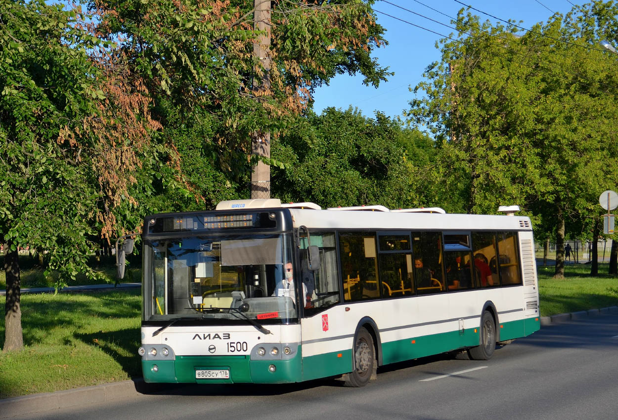 Санкт-Петербург, ЛиАЗ-5292.60 № 1500