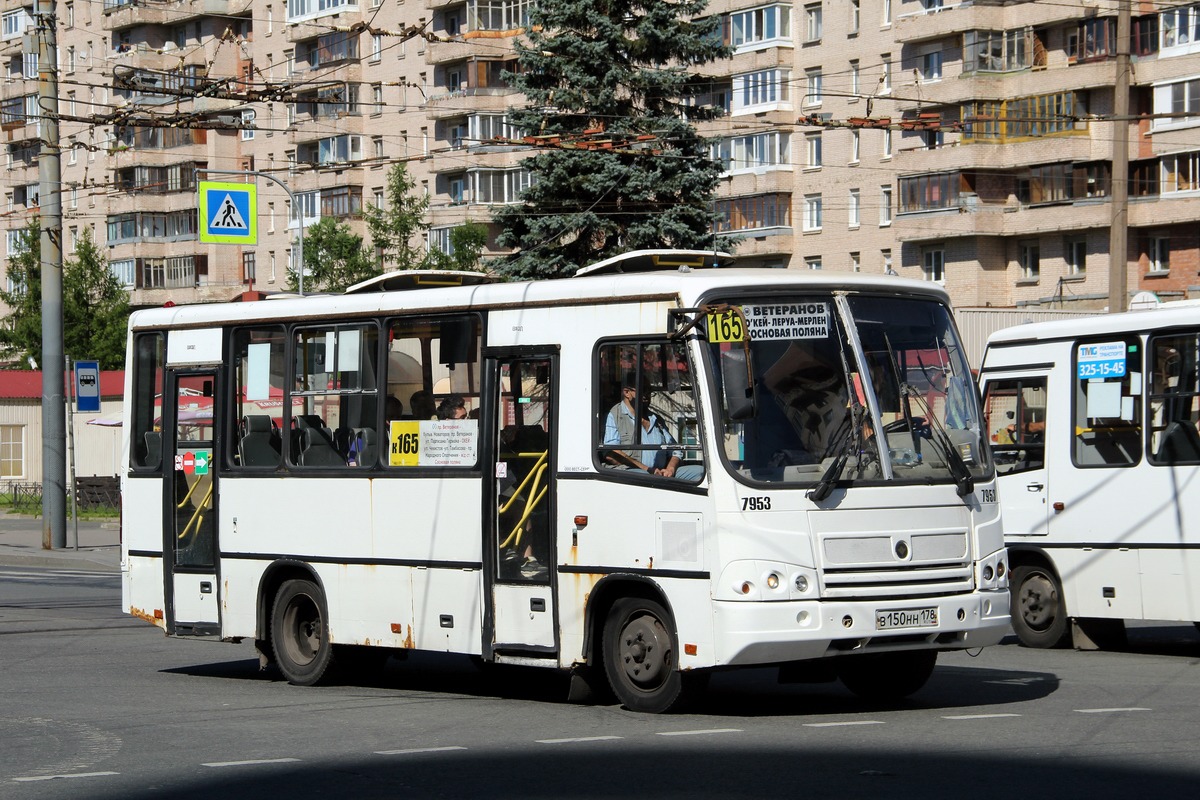 Санкт-Петербург, ПАЗ-320402-05 № 7953