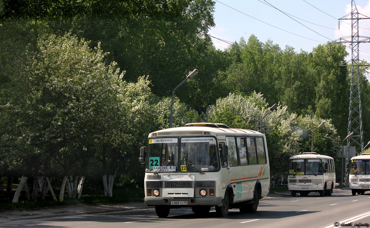 Томская область, ПАЗ-32054 № К 868 ТЕ 70