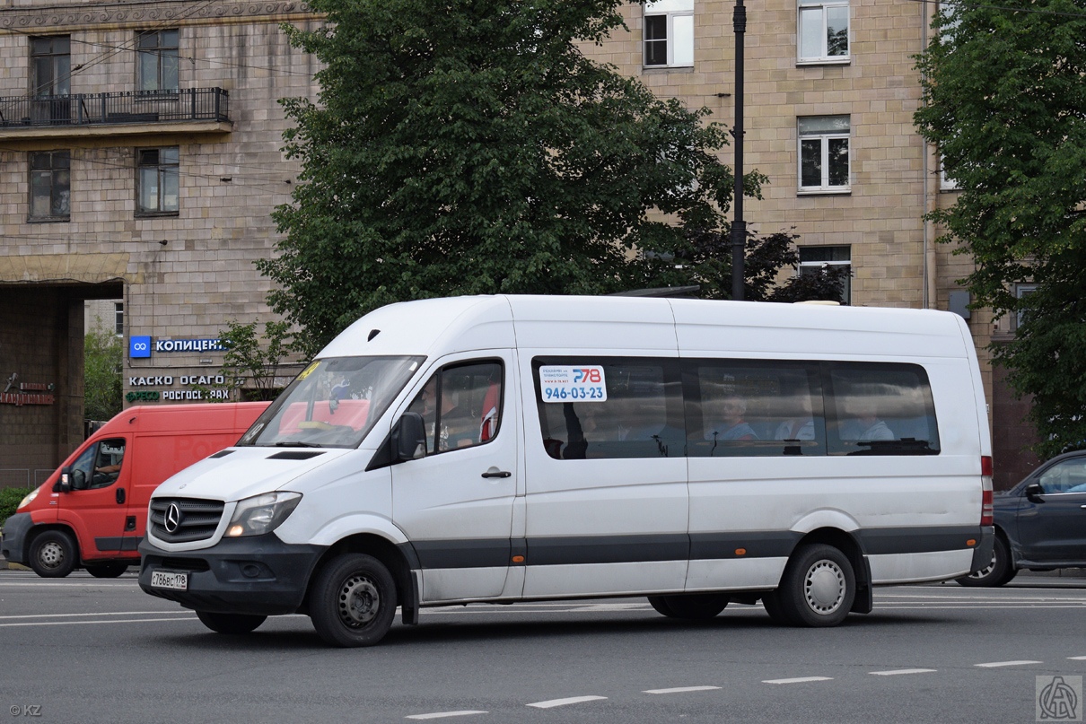 Sankt Petersburg, Luidor-22360C (MB Sprinter) Nr С 786 ВС 178