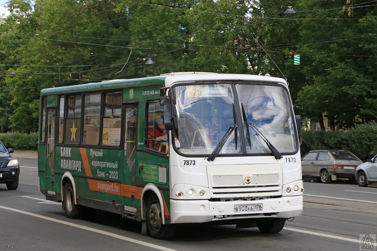 Санкт-Петербург, ПАЗ-320412-05 № 7873