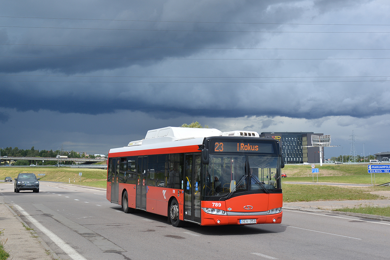 Литва, Solaris Urbino III 12 CNG № 789