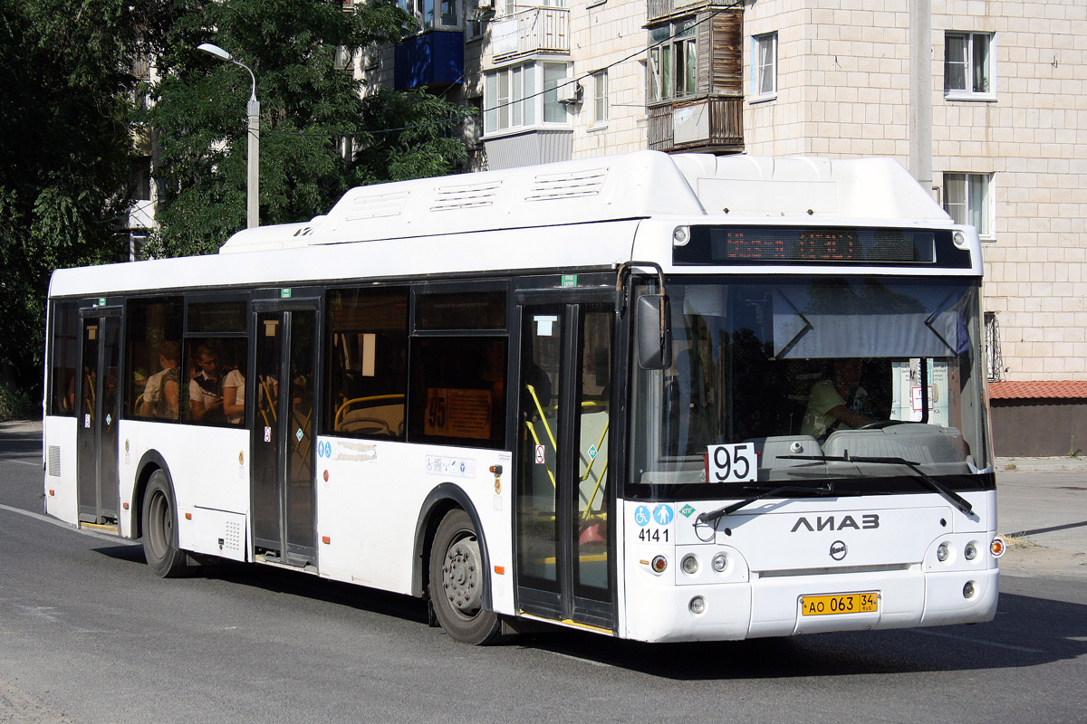 Волгоградская область, ЛиАЗ-5292.67 (CNG) № 4141