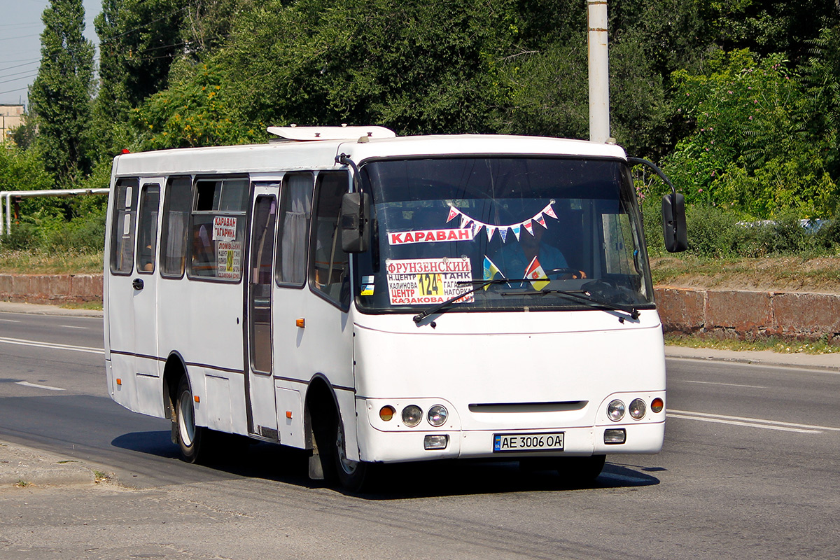 Dnepropetrovsk region, Bogdan A09212 # AE 3006 OA