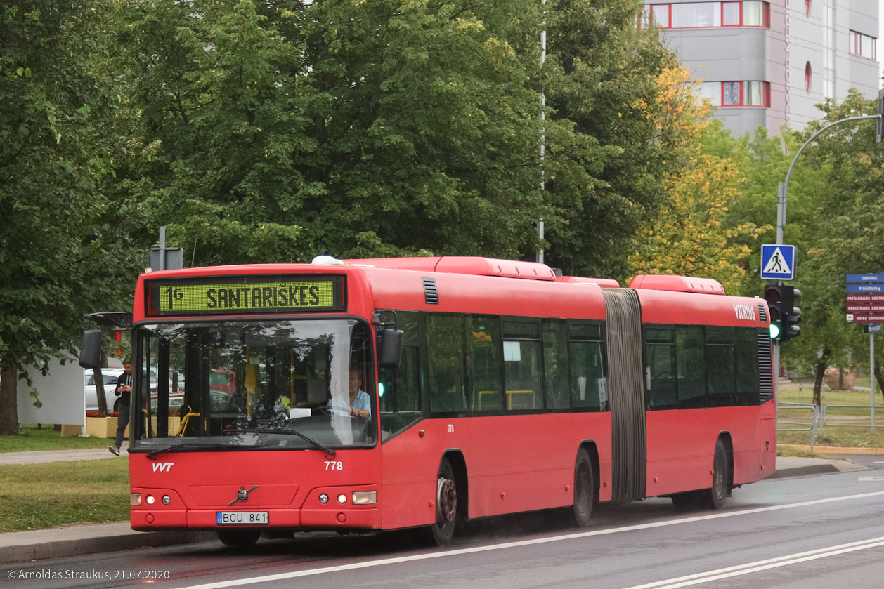 Lietuva, Volvo 7700A № 778