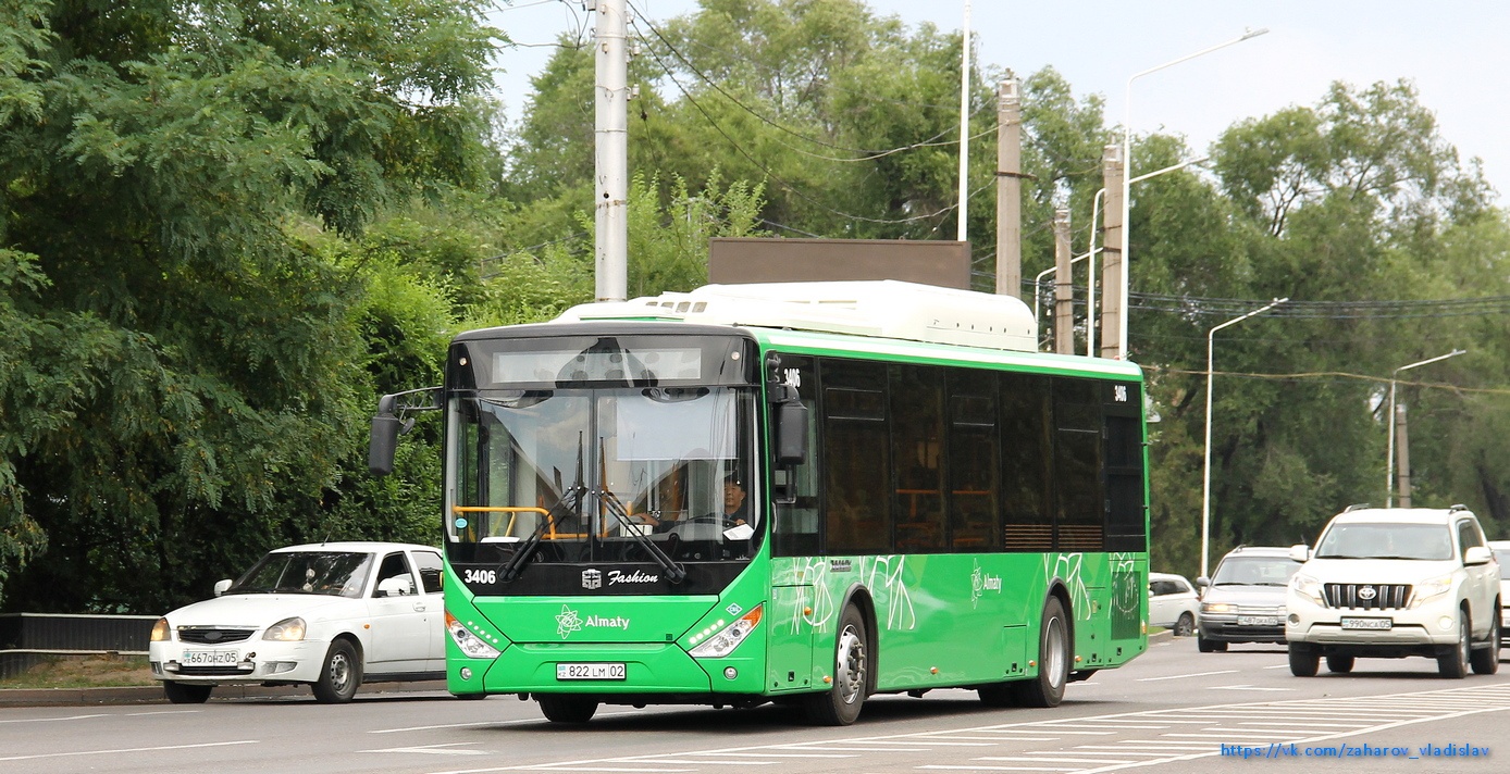 Алматы, Zhong Tong LCK6125HGAN № 3406