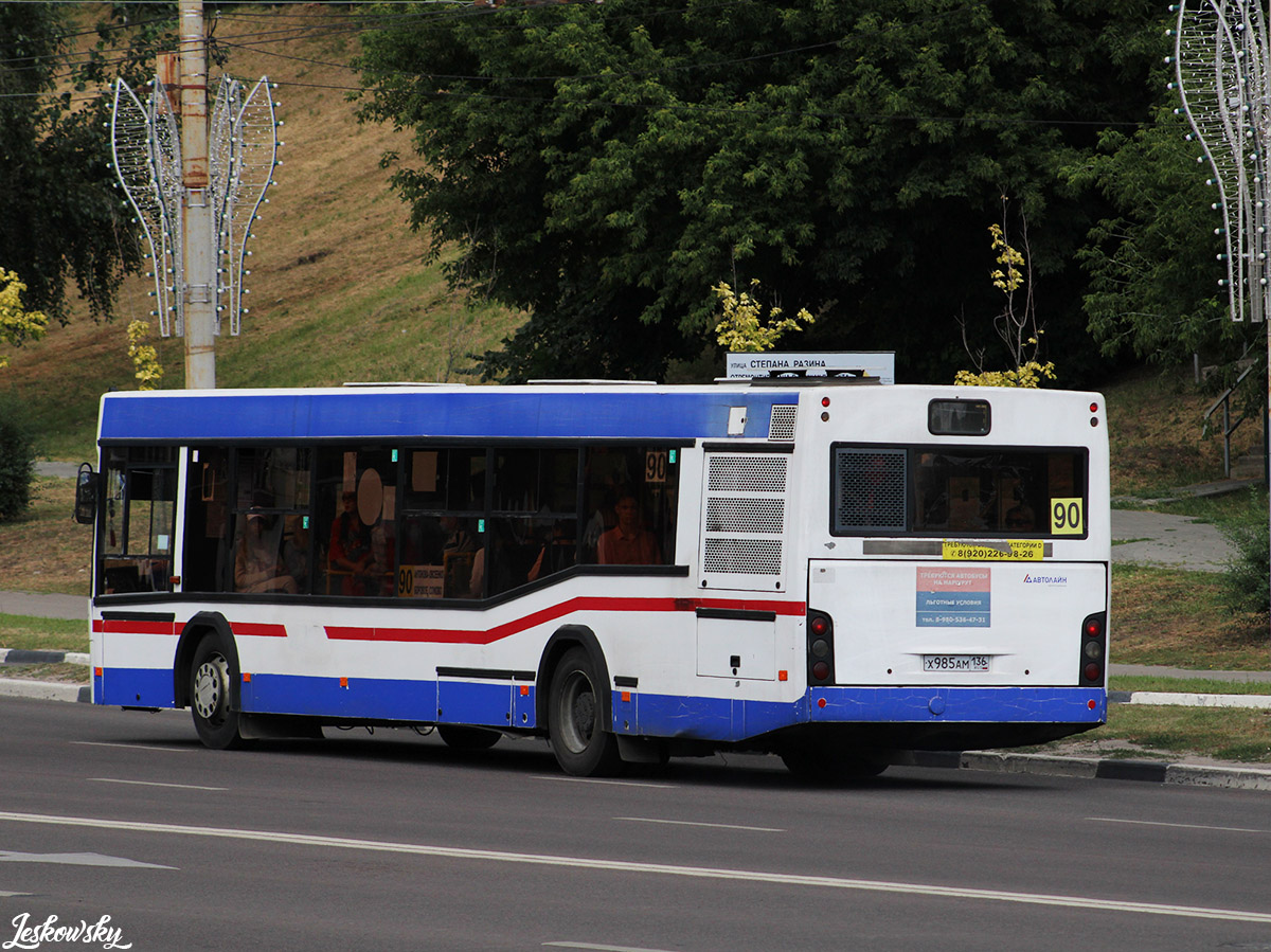 Воронежская область, МАЗ-103.485 № Х 985 АМ 136