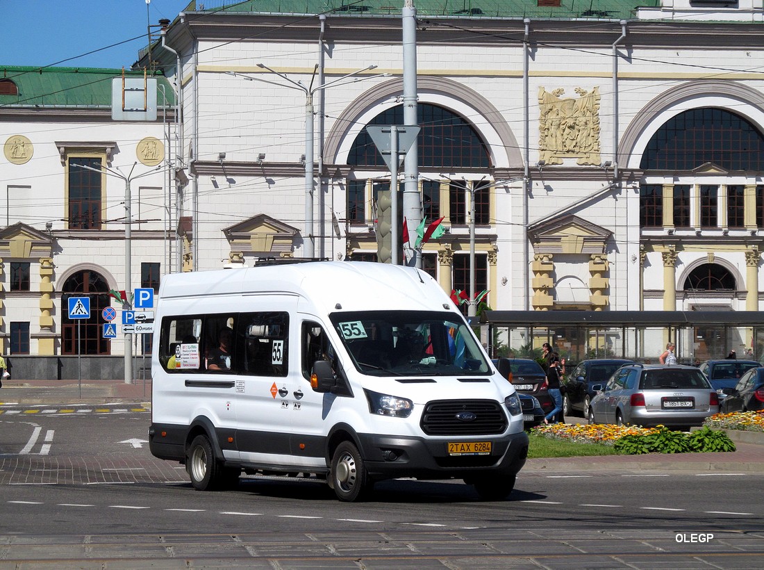 Vitebsk region, Ford Transit FBD [RUS] (Z6F.ESG.) # 2 ТАХ 6284