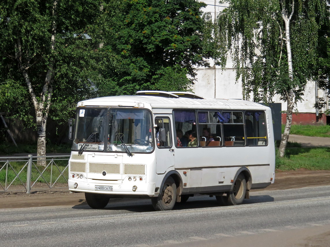 Kirov region, PAZ-32053-04 Nr. О 400 СА 43