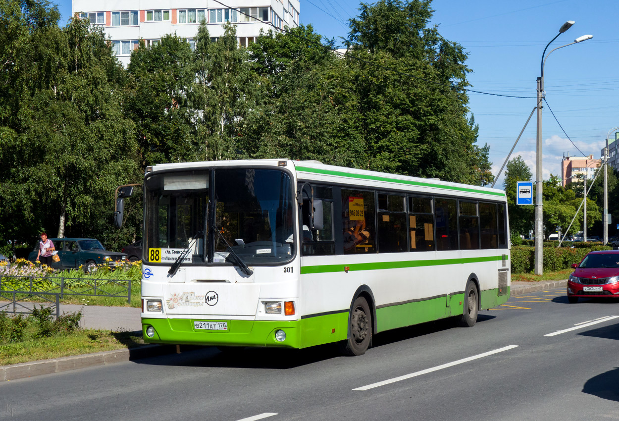 Санкт-Петербург, ЛиАЗ-5293.53 № 301