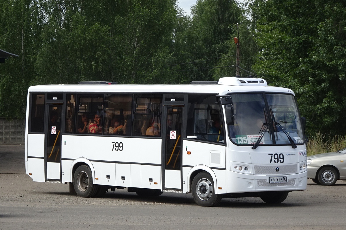 Ярославская область, ПАЗ-320414-05 "Вектор" (1-1) № 799