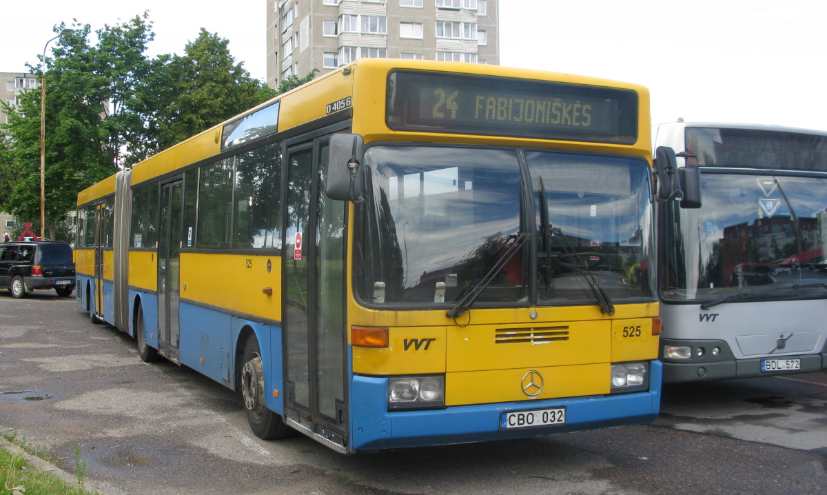 Литва, Mercedes-Benz O405G № 525