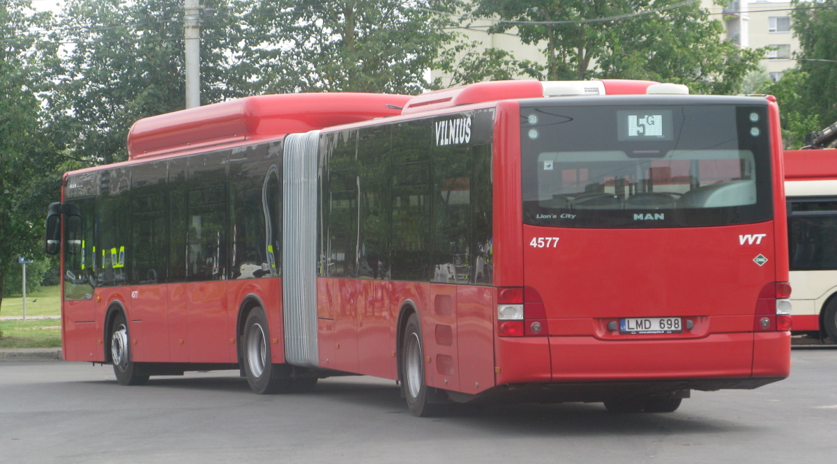 Литва, MAN A23 Lion's City G NG313 CNG № 4577