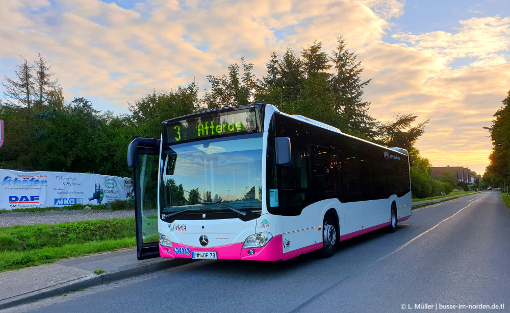 Нижняя Саксония, Mercedes-Benz Citaro C2 hybrid № 78