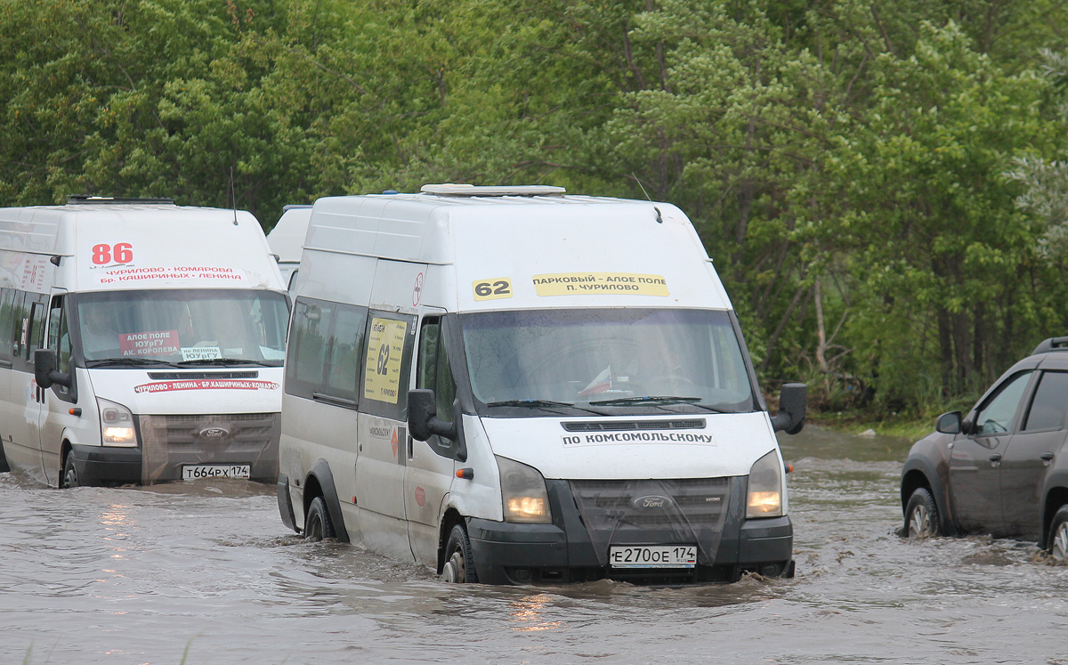 Челябинская область, Нижегородец-222702 (Ford Transit) № Е 270 ОЕ 174