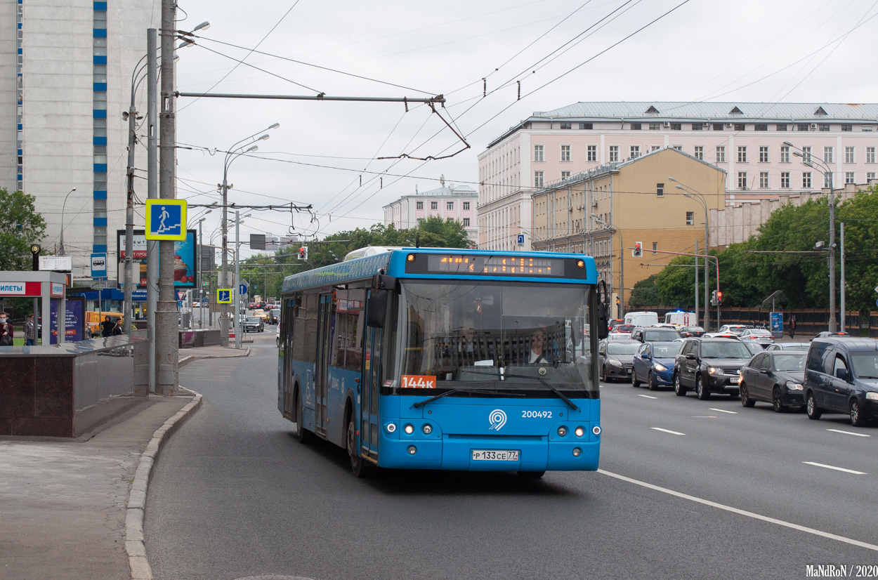 Maskva, LiAZ-5292.22 (2-2-2) Nr. 200492