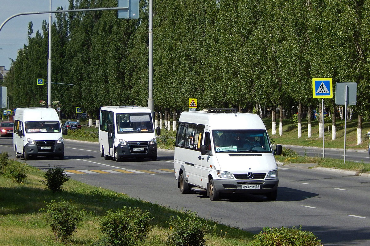 Белгородская область, Луидор-223201 (MB Sprinter Classic) № Н 932 ХМ 31; Белгородская область, ГАЗ-A64R42 Next № Н 335 ХР 31; Белгородская область, ГАЗ-A65R32 Next № О 519 ОЕ 31