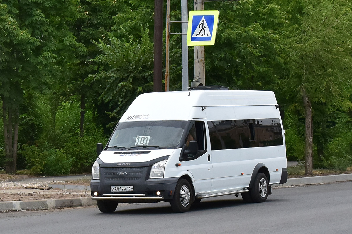 Волгоградская область, Нижегородец-222709  (Ford Transit) № А 481 УН 134