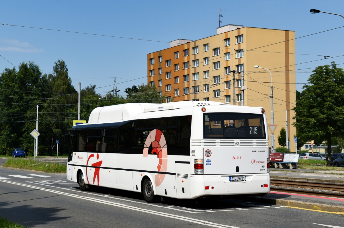 Чехия, SOR CNG 12 № 24-1111