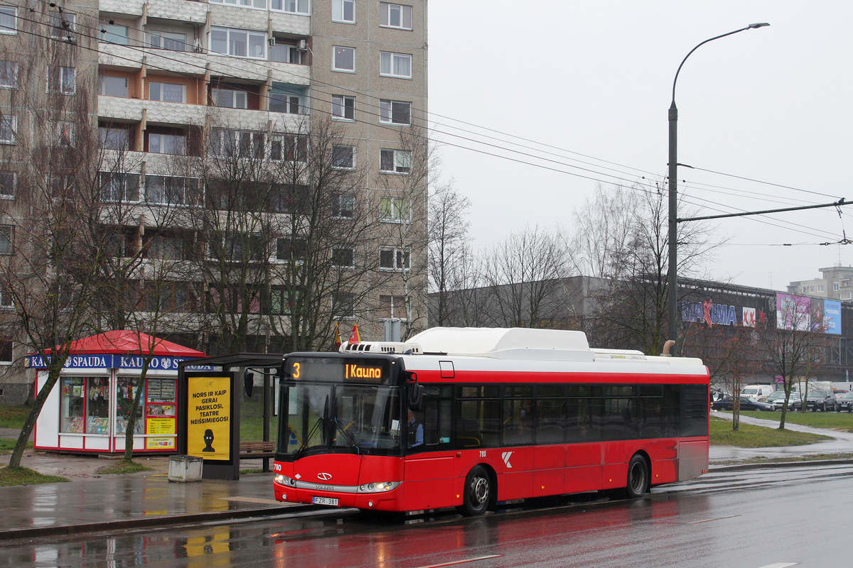 Литва, Solaris Urbino III 12 CNG № 780