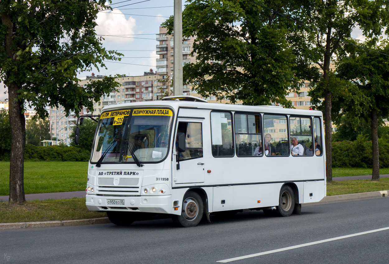 Санкт-Петербург, ПАЗ-320302-11 № О 950 ЕО 05