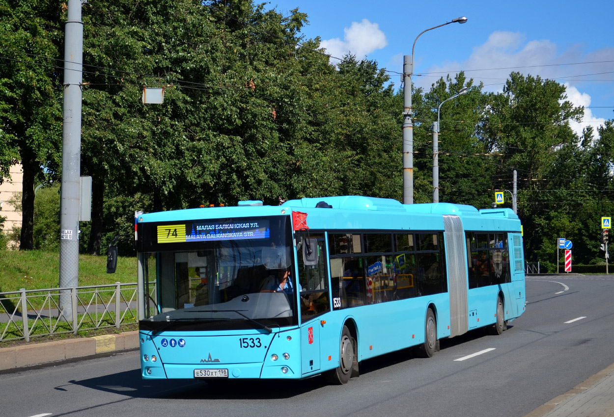 Санкт-Петербург, МАЗ-216.066 № 1533