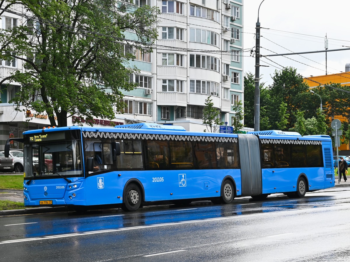 Москва, ЛиАЗ-6213.65 № 201105