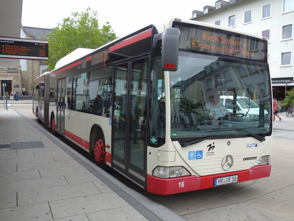 Гессен, Mercedes-Benz O530G Citaro G CNG № 16