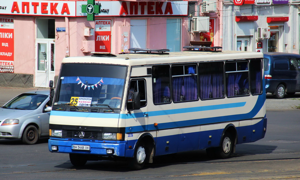 Одесская область, БАЗ-А079.23 "Мальва" № BH 3448 IH