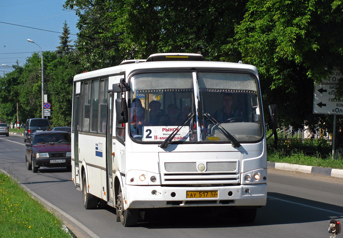 Нижегородская область, ПАЗ-320412-05 № АУ 517 52