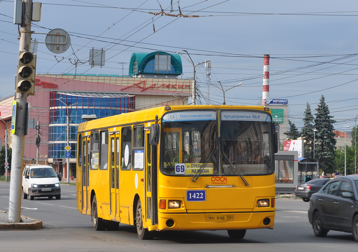 Омская область, ЛиАЗ-5256.45 № 1422