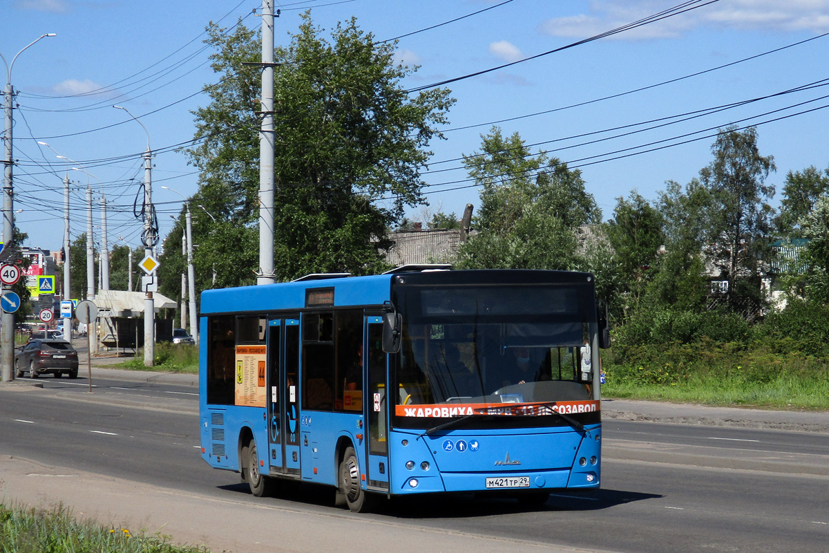 Архангельская область, МАЗ-206.086 № М 421 ТР 29