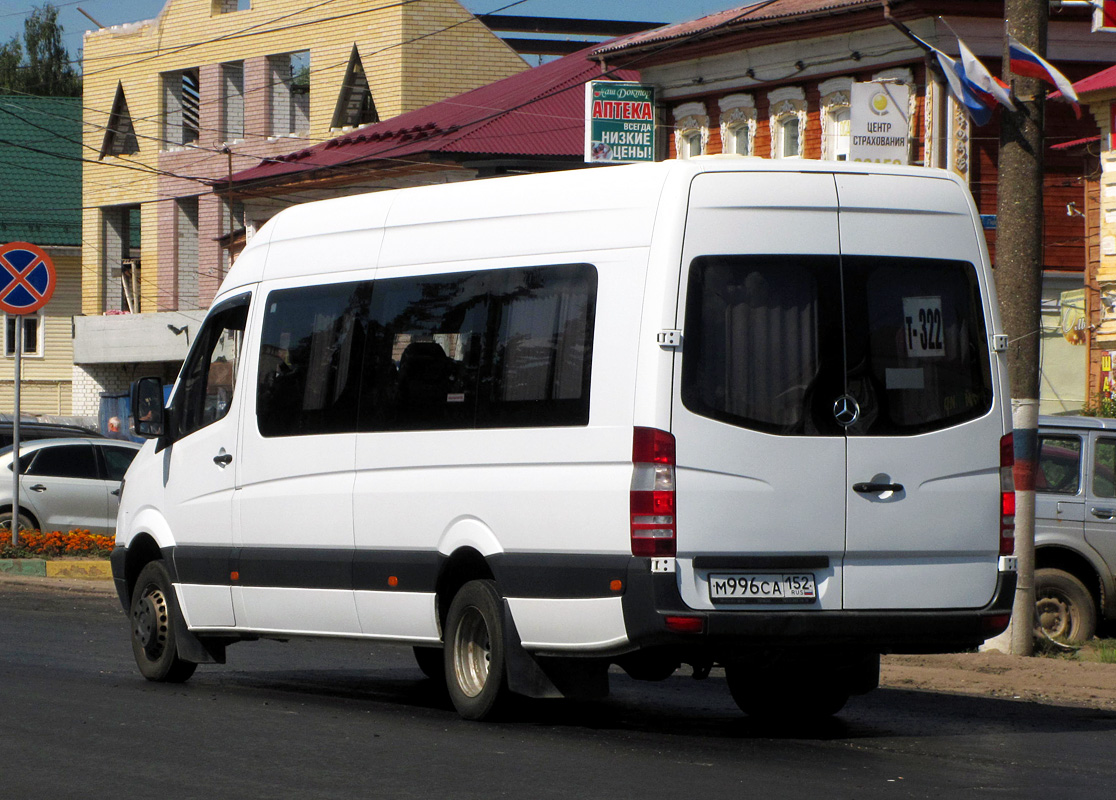 Нижегородская область, Луидор-22360C (MB Sprinter) № М 996 СА 152