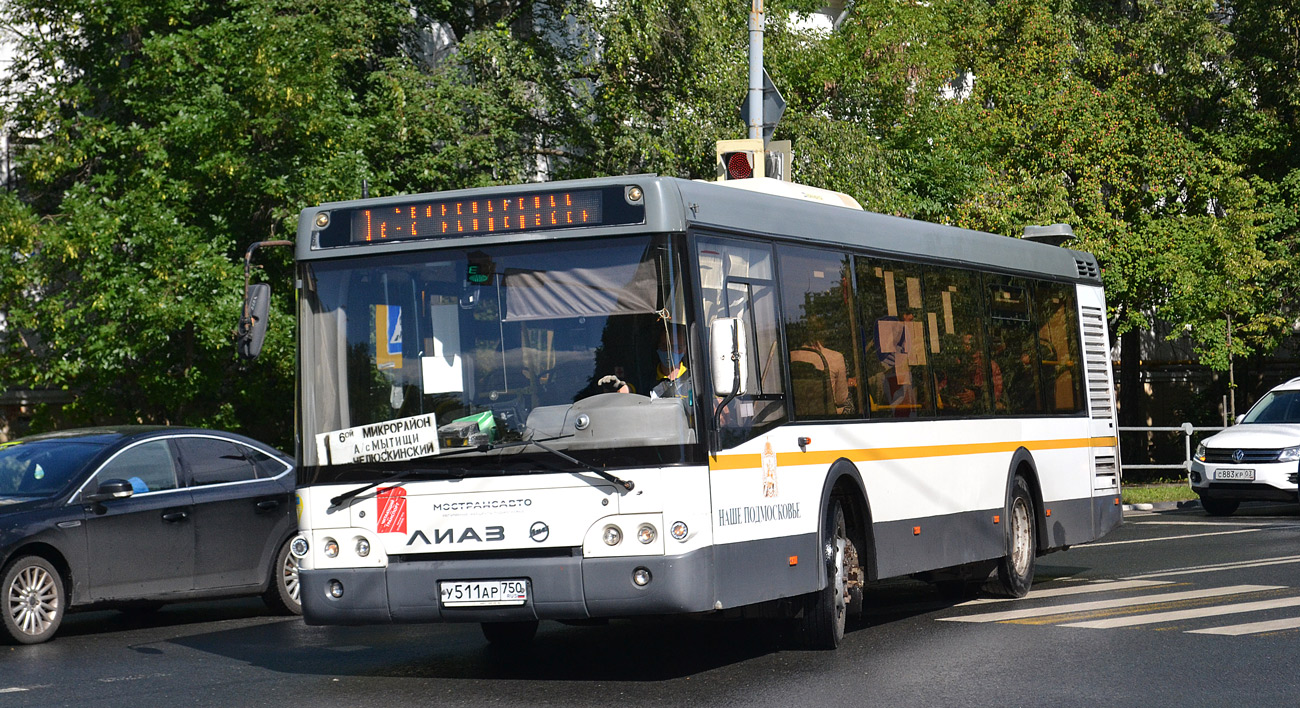 Moskauer Gebiet, LiAZ-5292.60 (10,5; 2-2-0) Nr. У 511 АР 750