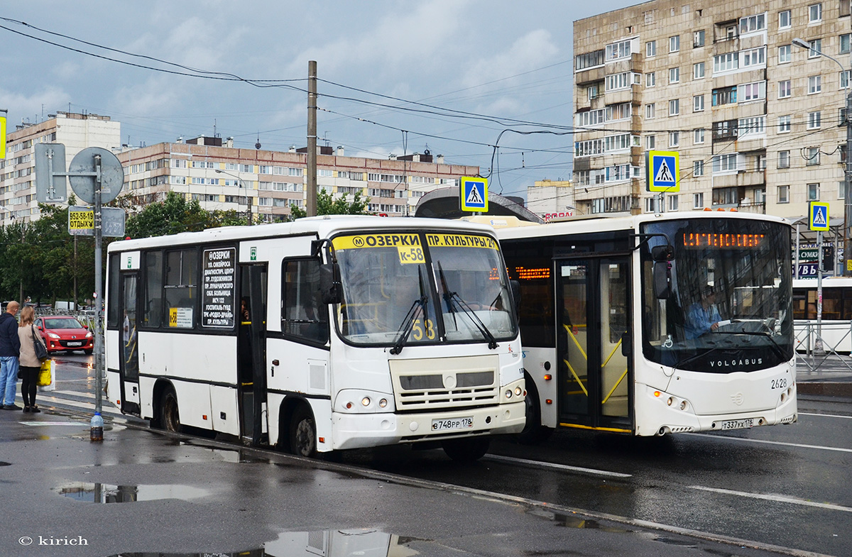 Санкт-Петербург, ПАЗ-320402-05 № В 748 РР 178