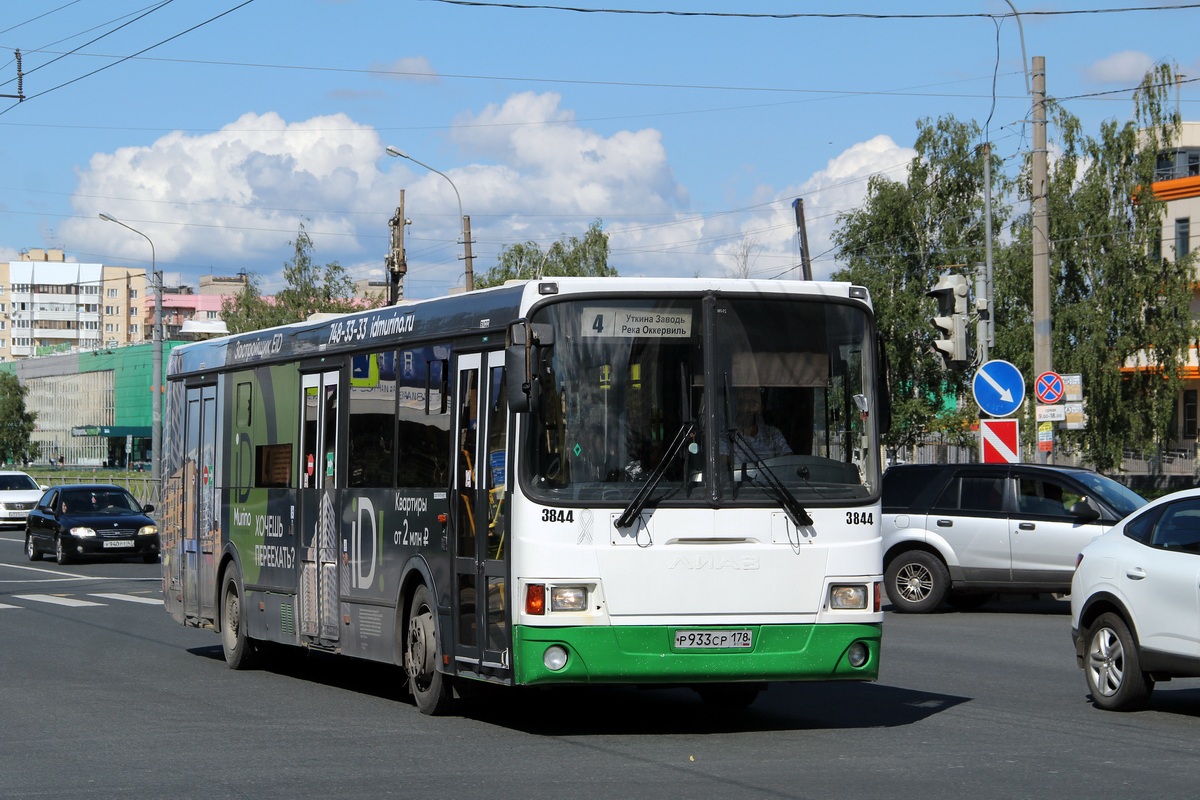 Санкт-Пецярбург, ЛиАЗ-5293.60 № 3844