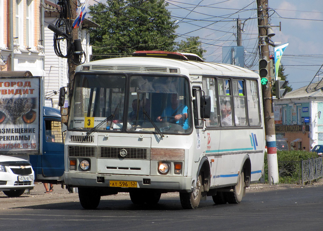 Нижегородская область, ПАЗ-32054 № АТ 596 52