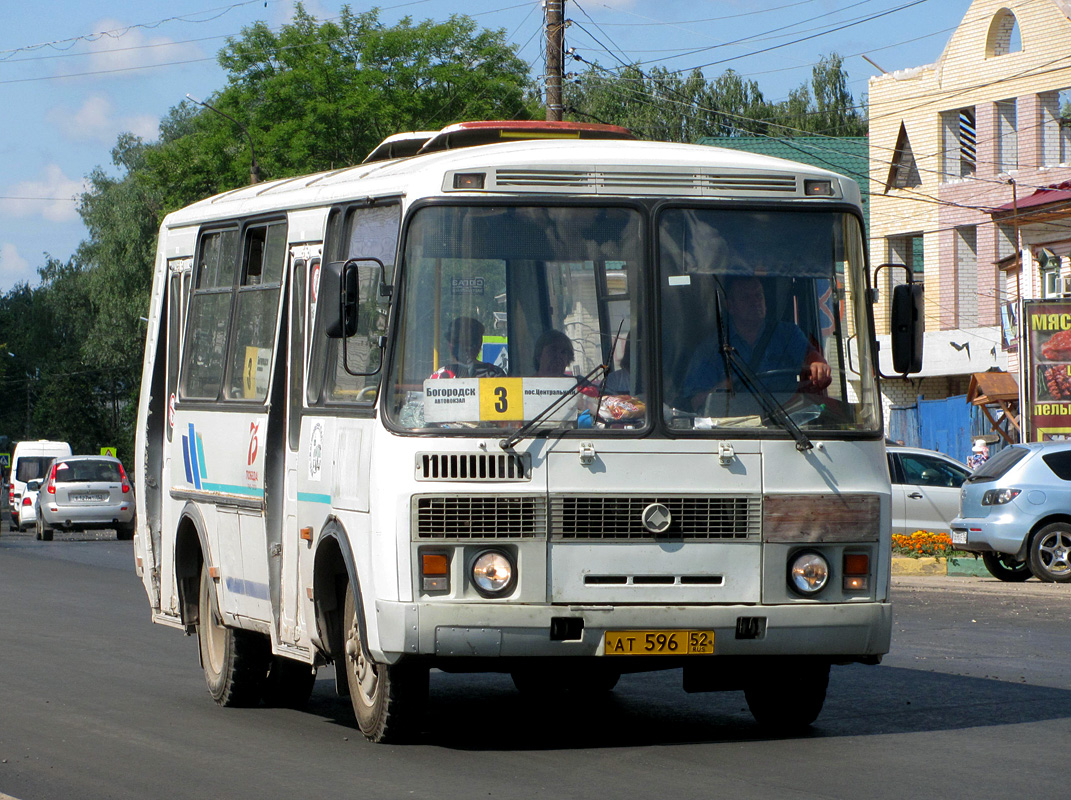 Нижегородская область, ПАЗ-32054 № АТ 596 52