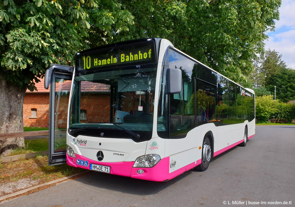 Нижняя Саксония, Mercedes-Benz Citaro C2 hybrid № 71