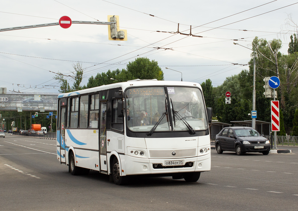 Белгородская область, ПАЗ-320412-04 "Вектор" № О 834 ОУ 31