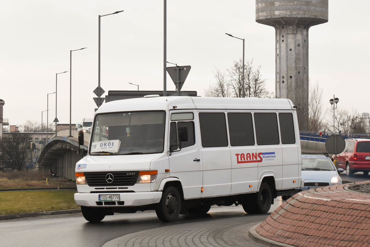Польша, Mercedes-Benz Vario O814 № TOS 48770