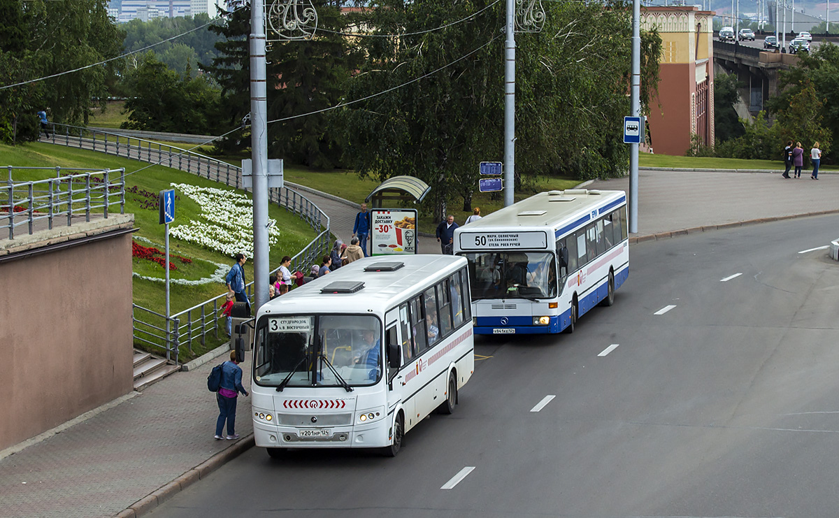 Красноярский край, ПАЗ-320412-05 "Вектор" № У 201 НР 124