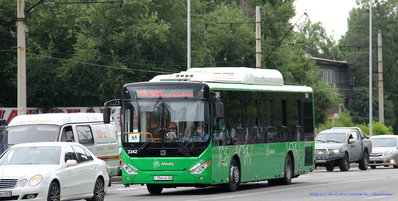 Алматы, Zhong Tong LCK6125HGAN № 3342