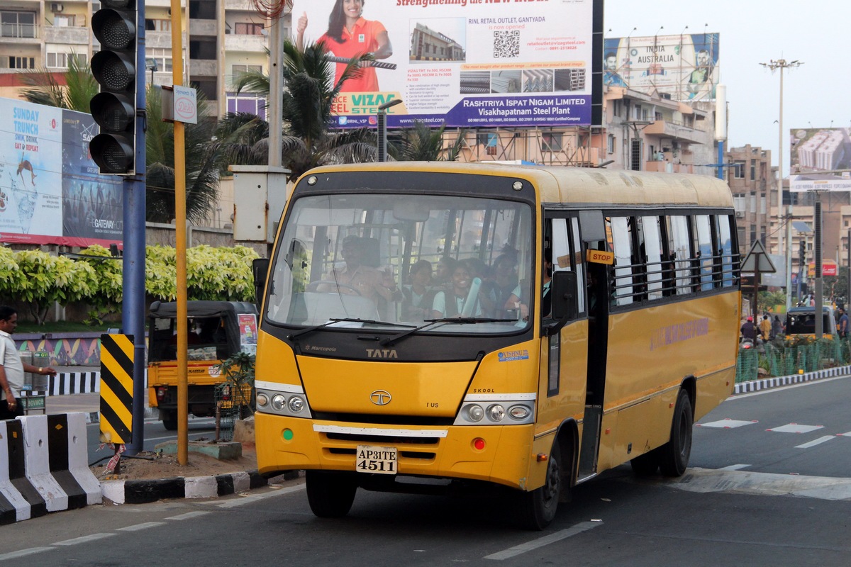Индия, Tata Marcopolo Starbus Skool № AP-31 TE-4511