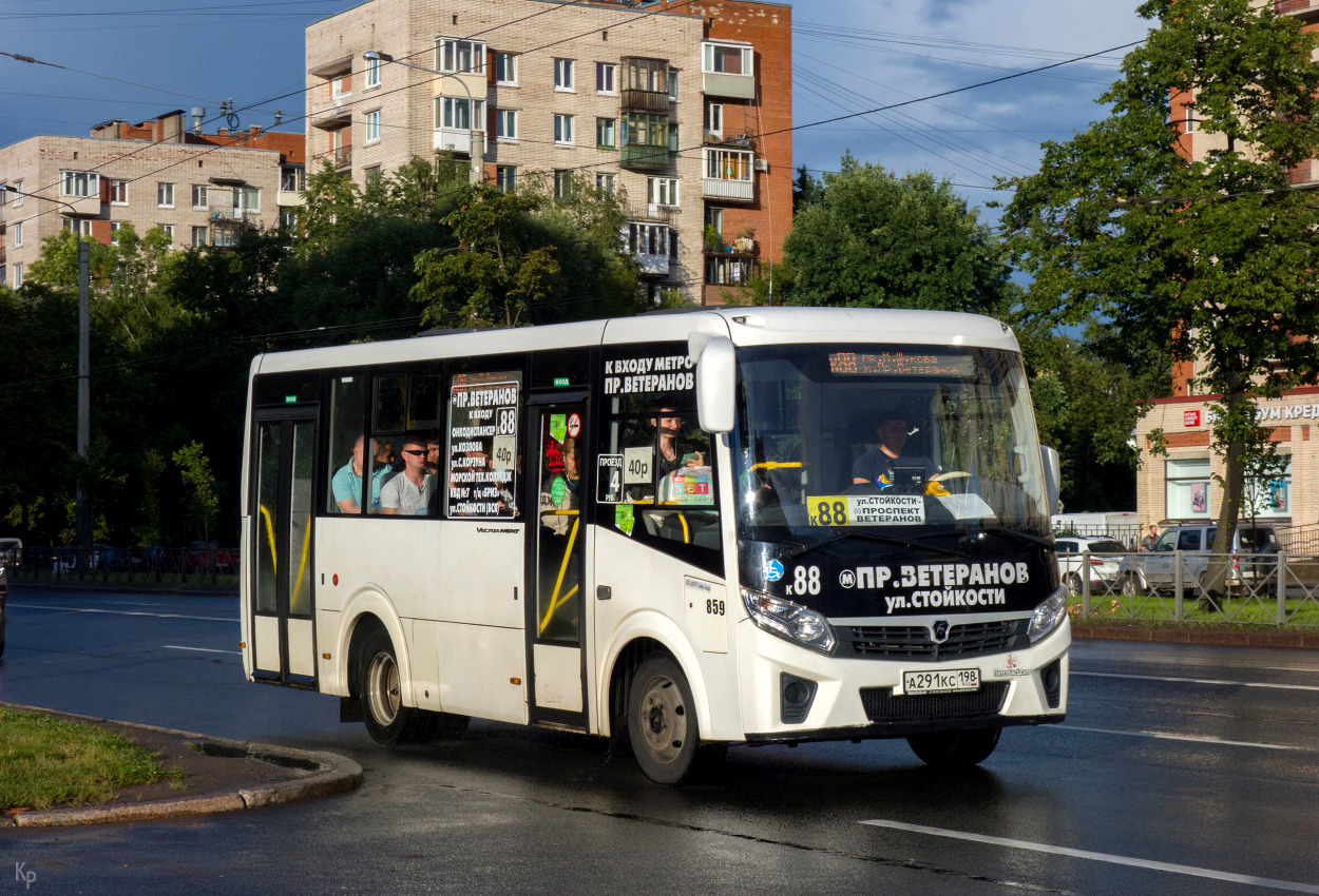 Санкт-Петербург, ПАЗ-320435-04 "Vector Next" № 859