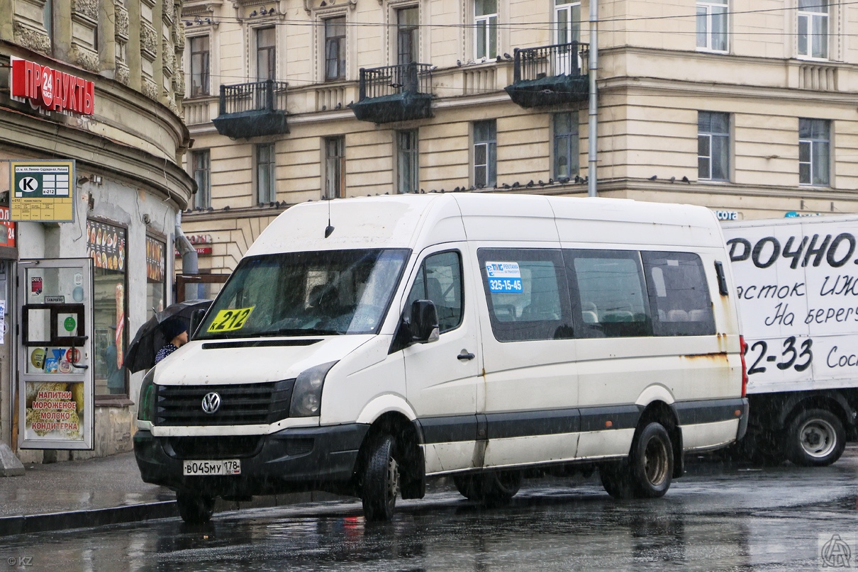 Санкт-Петербург, БТД-2219 (Volkswagen Crafter) № В 045 МУ 178