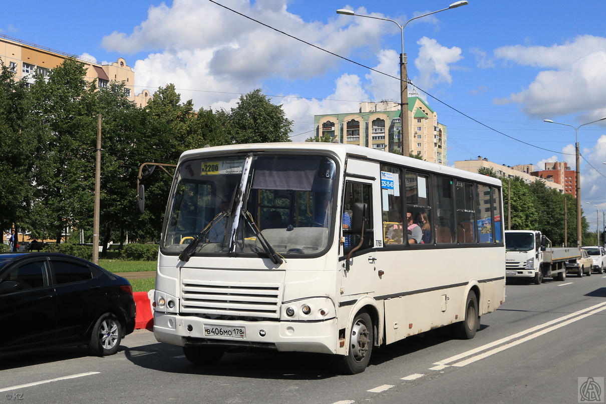 Санкт-Петербург, ПАЗ-320412-05 № 7769